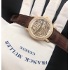 ROUND LADY SKELETON ROSE GOLD DIAMONDS